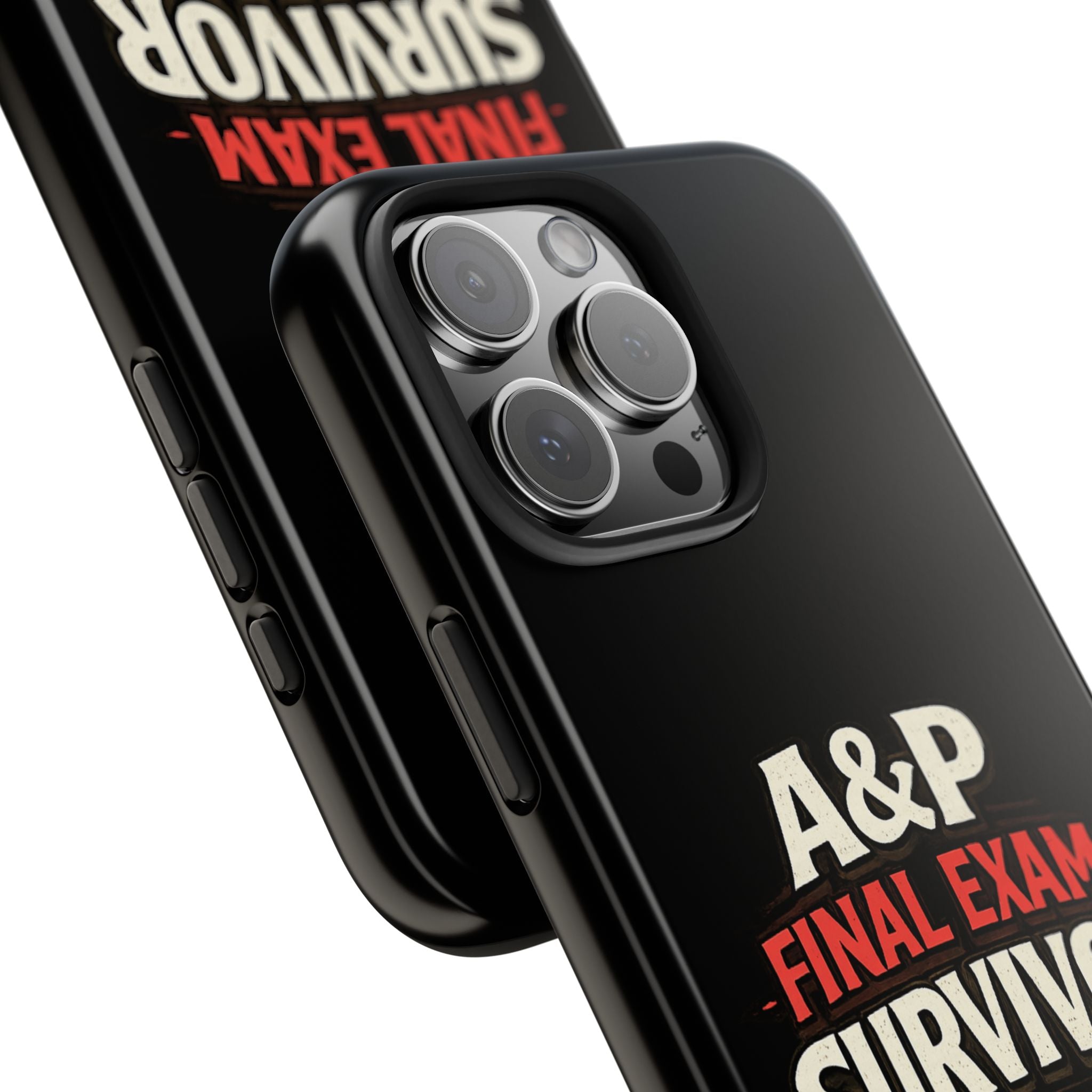 A&P Final Exam Survivor Tough Phone Case — Anatomy & Physiology Student Gift