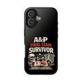 A&P Final Exam Survivor Tough Phone Case — Anatomy & Physiology Student Gift