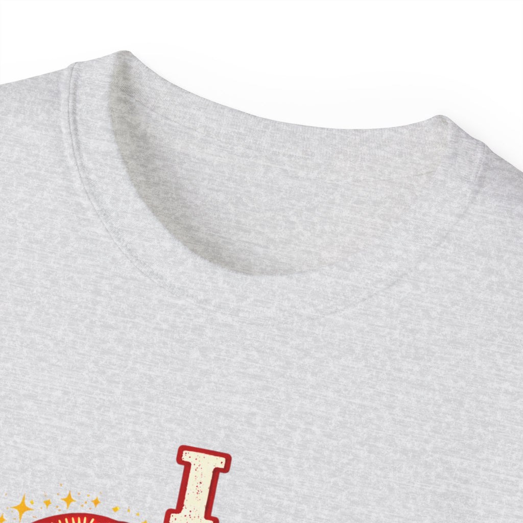 I Heart Science T-Shirt — Red Science Heart Graphic Tee