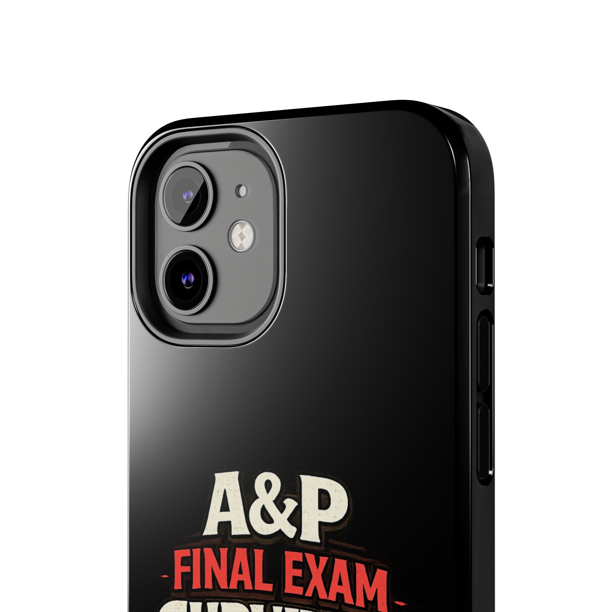 A&P Final Exam Survivor Tough Phone Case — Anatomy & Physiology Student Gift
