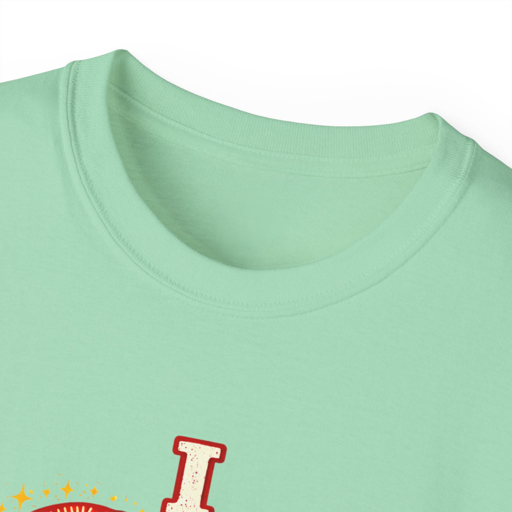 I Heart Science T-Shirt — Red Science Heart Graphic Tee