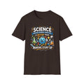 Science Lab Cartoon T-Shirt — Because Figuring Things Out Is Better