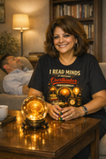 T-Shirt — "I Read Minds: Overthinker" Graphic Tee for Thinkers & Introverts