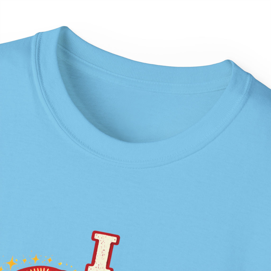 I Heart Science T-Shirt — Red Science Heart Graphic Tee