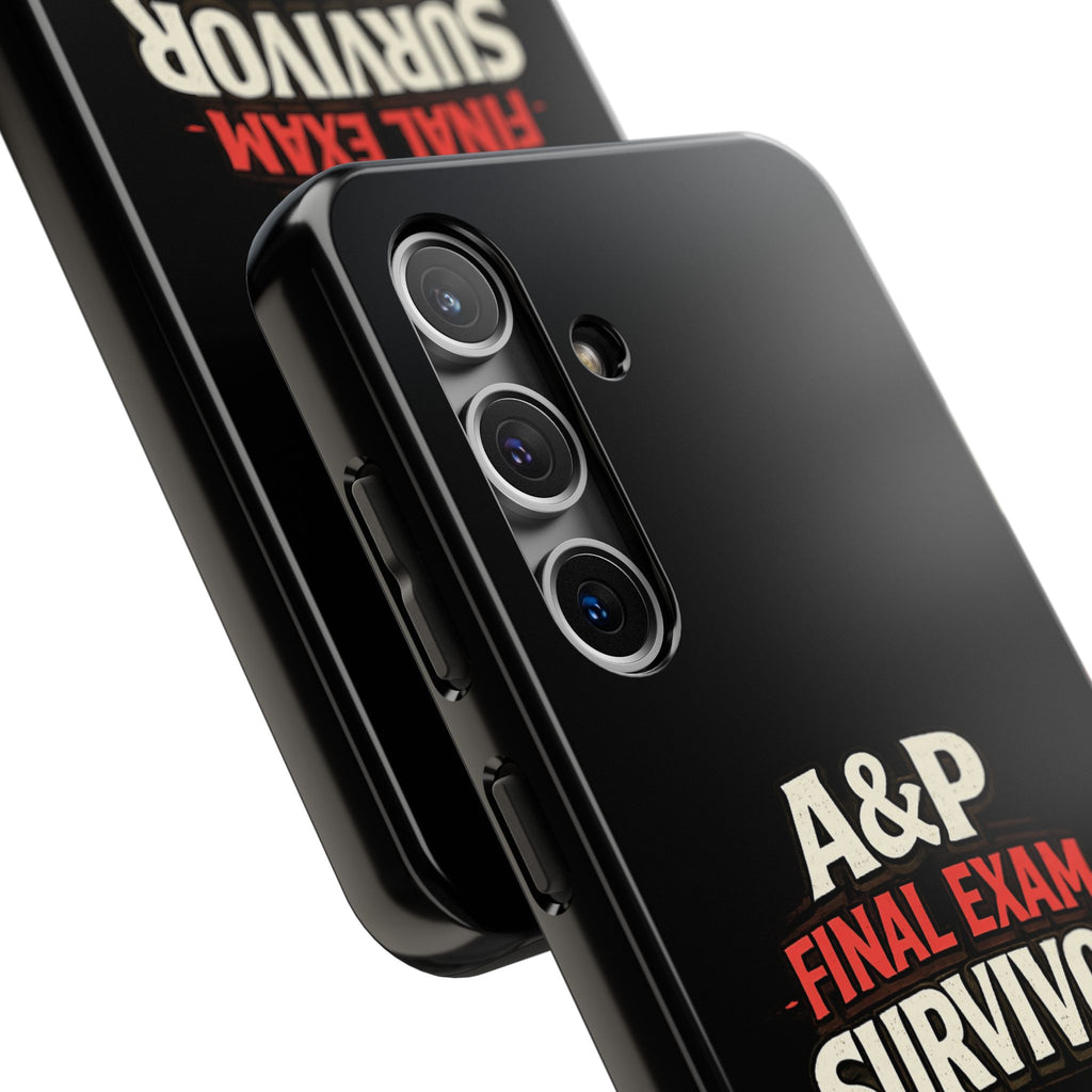 A&P Final Exam Survivor Tough Phone Case — Anatomy & Physiology Student Gift