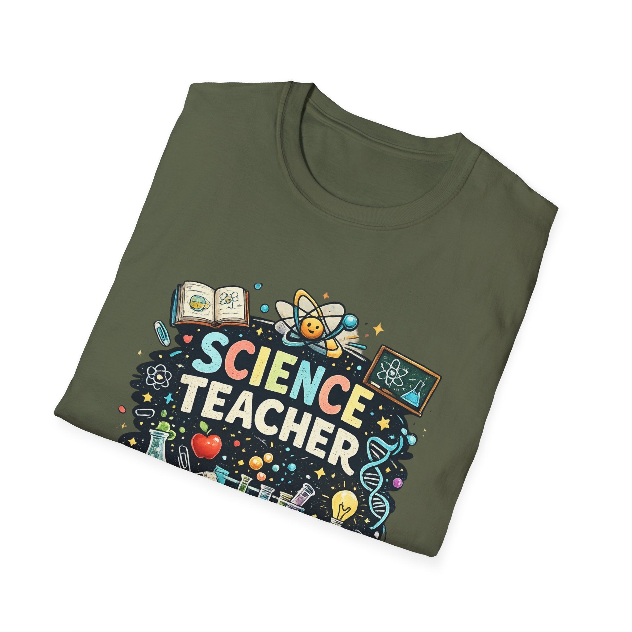 Science Teacher T-Shirt — "Like a regular teacher, but way cooler"