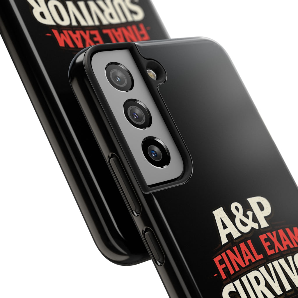 A&P Final Exam Survivor Tough Phone Case — Anatomy & Physiology Student Gift