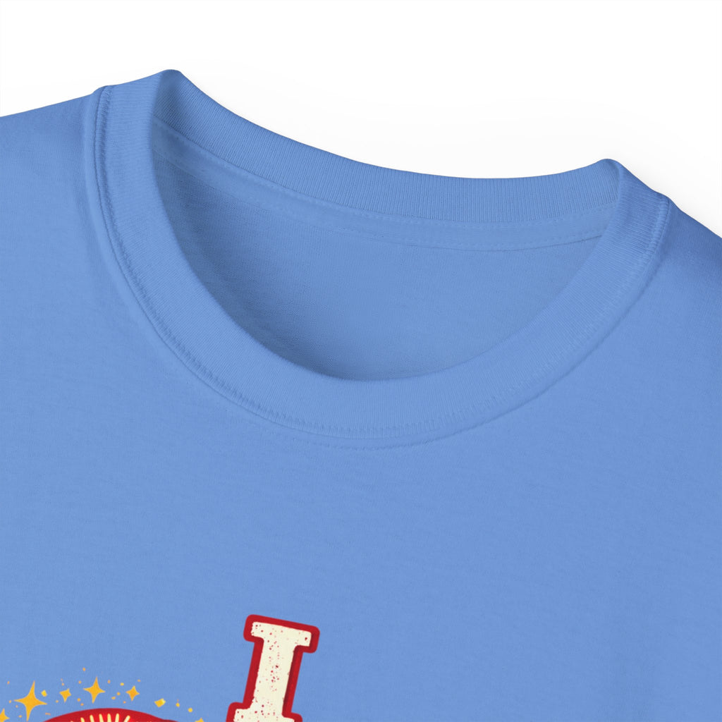 I Heart Science T-Shirt — Red Science Heart Graphic Tee