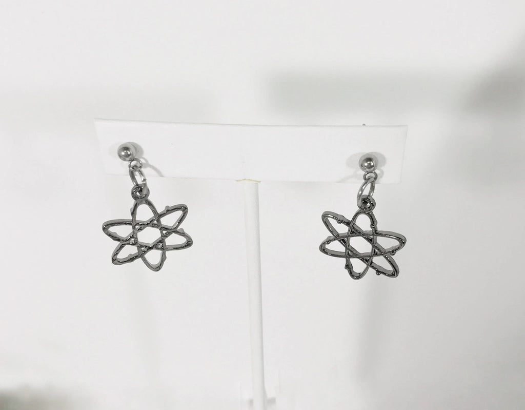 Molecule Earrings, Atom Earrings, Nerd Gifts, Science Lover Gifts, Atom Jewelry, Molecule Jewelry, Nerd Jewelry Gift, Nerdy Jewelry